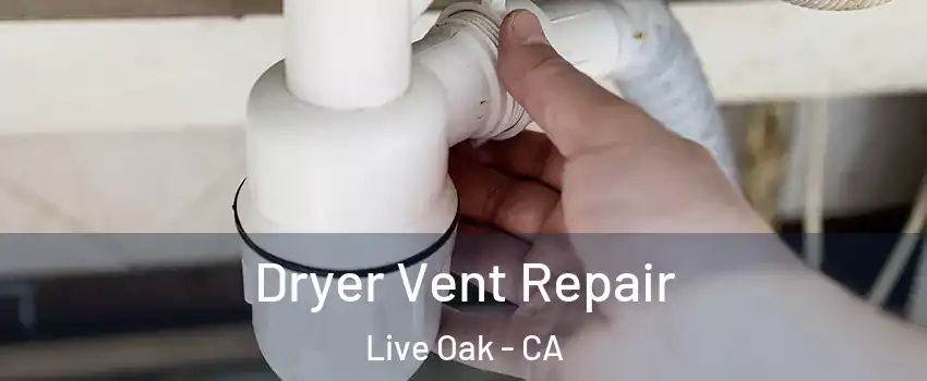 Dryer Vent Repair Live Oak - CA
