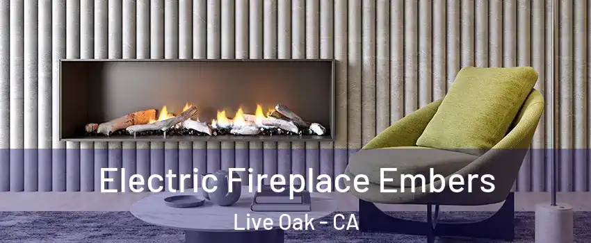 Electric Fireplace Embers Live Oak - CA