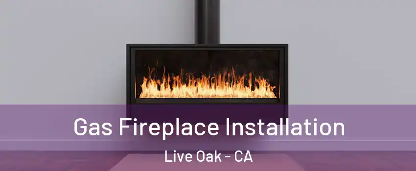  Gas Fireplace Installation Live Oak - CA
