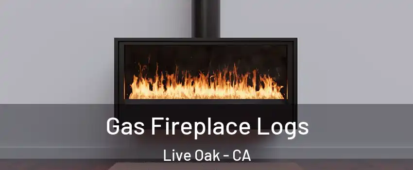  Gas Fireplace Logs Live Oak - CA