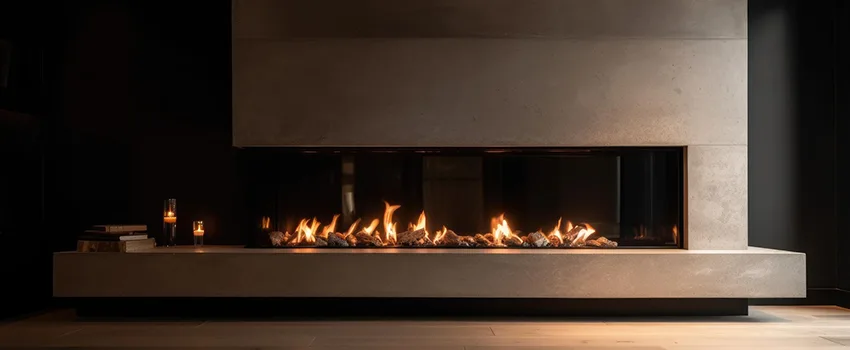 Gas Fireplace Ember Bed Design Services in Live Oak, California