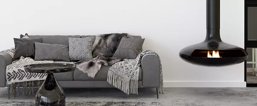 Circular Hanging Fireplace Installation Services in Live Oak, CA