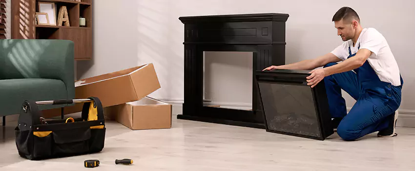 Old Rusted Metal Fireplace Repair And Replacement in Live Oak, CA