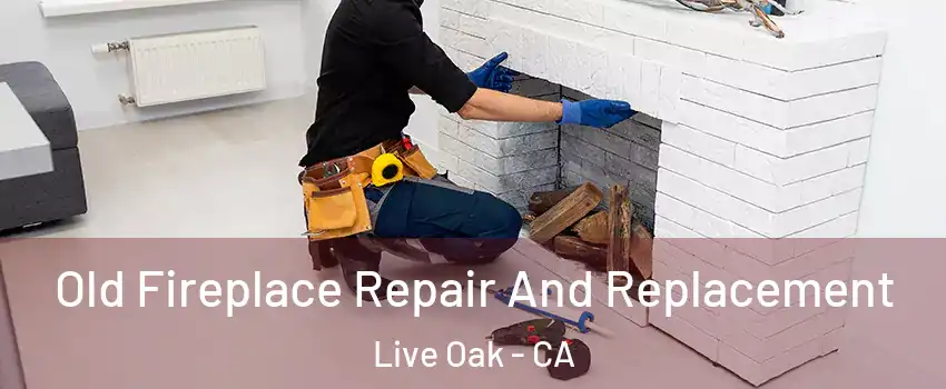  Old Fireplace Repair And Replacement Live Oak - CA
